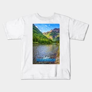 Lake McDonald Glacier National Park Kids T-Shirt